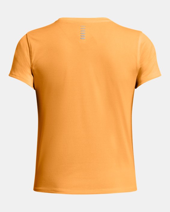 Women's UA Launch Short Sleeve, Orange, pdpMainDesktop image number 4